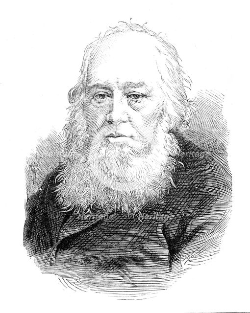The late Mr. John Gould, F.R.S., 1881. Creator: Unknown.