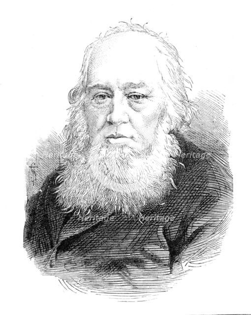 The late Mr. John Gould, F.R.S., 1881. Creator: Unknown.