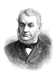 The late Mr. John Locke, Q.C., M.P., 1880. Creator: Unknown