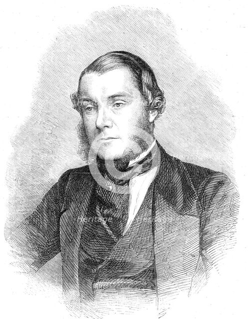 The late Mr. John Nesbit, Professor of Chemistry and Principal of Kennington Agricultural..., 1862. Creator: Unknown.