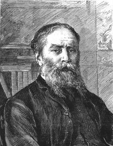 'The Late Mr James Russell Lowell 1891. Creator: Unknown