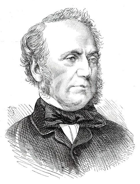 The late Mr. Salter, artist, 1876. Creator: Unknown.