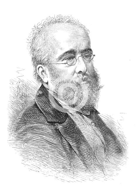 The late Mr. Samuel Palmer, artist, 1881. Creator: Unknown.