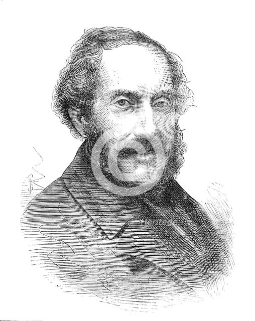 The late Mr. S. A. Hart, R.A., 1881. Creator: Unknown.
