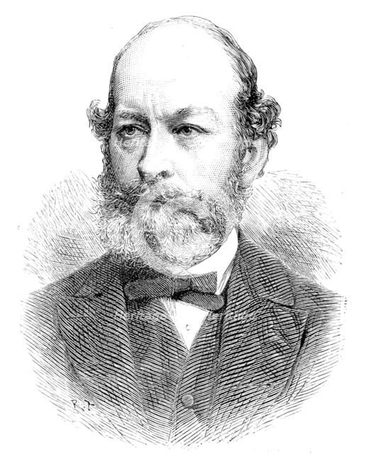 The late Mr. Wm. Blades, printer and antiquary, 1890. Creator: Unknown.