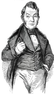 The late Mr. Wombwell, 1850. Creator: Unknown