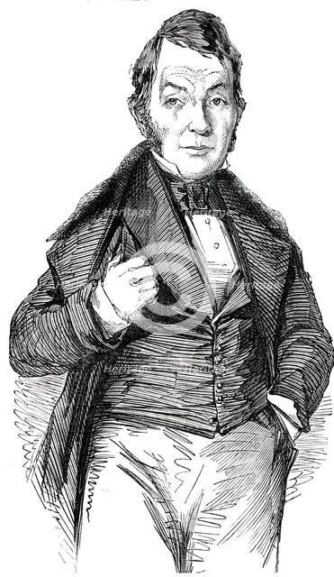 The late Mr. Wombwell, 1850. Creator: Unknown.