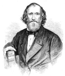 The late Mr. Wakley, M.R.C.S., 1862. Creator: Unknown