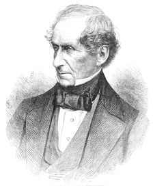 The late Mr. William Ewart, M.P., 1869. Creator: Unknown