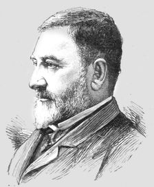 'The Late Mr William Partridge 1813-1891, Magistrate of the Metropolitan Police Court 1891. Creator: Unknown