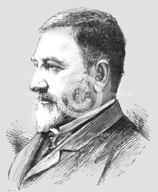 ''The Late Mr William Partridge 1813-1891, Magistrate of the Metropolitan Police Court', 1891. Creator: Unknown.