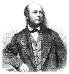 The late Mr. Wingrove Cooke, 1865. Creator: Unknown