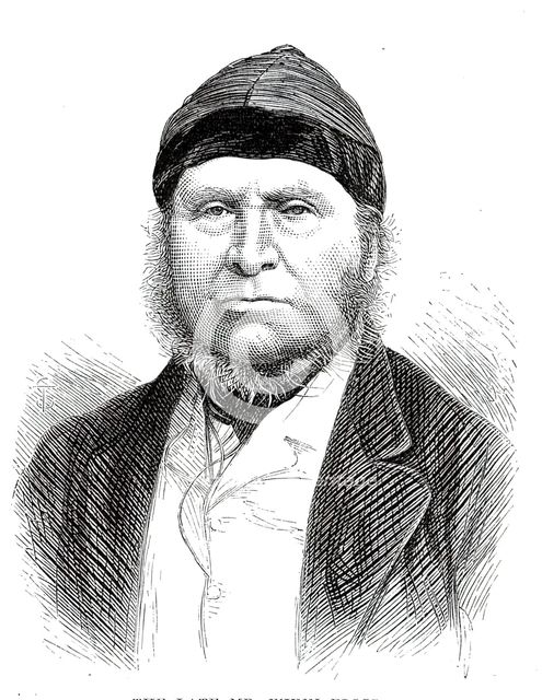 The late Mr. Wynn Ellis, 1876. Creator: Unknown.