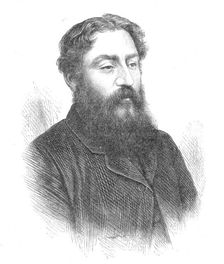 The late Mr. T. W. Robertson, the dramatist, 1871. Creator: Unknown