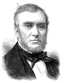 The late Mr T. Baring, M.P., 1873. Creator: Unknown