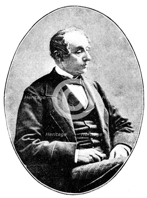 The late Mr. Talbot, "Father of the House of Commons," M.P. for Mid-Glamorganshire 1830-1890, (1890) Creator: Unknown.