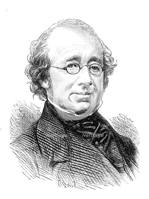 The late Mr. Thomas Morson, chemist, 1874. Creator: Unknown.