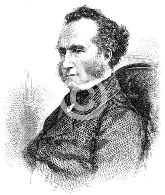 The late Mr. Tidd Pratt, 1870. Creator: Unknown.