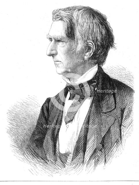 The late Mr. W H. Seward, American statesman, 1872. Creator: Unknown.