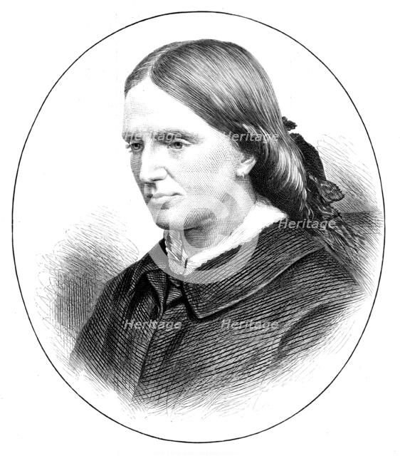 The late Mrs. Alfred Gatty, 1873. Creator: Unknown.