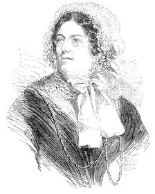 The late Mrs. Glover, 1850. Creator: Unknown