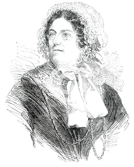 The late Mrs. Glover, 1850. Creator: Unknown.