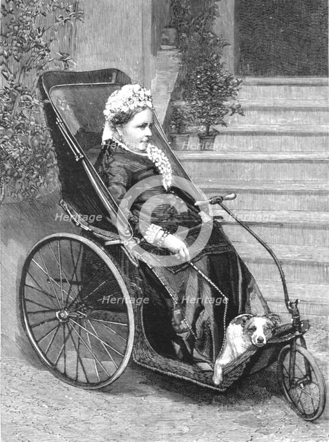 ''The Late Mrs. Hull, once nursemaid to the Prince of Wales and carerer for all the Queens children' Creator: Unknown.