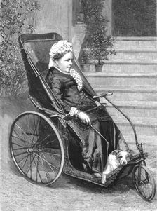 'The Late Mrs. Hull, once nursemaid to the Prince of Wales and carerer for all the Queens children Creator: Unknown