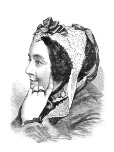 The late Mrs. S. C. Hall, 1881. Creator: Unknown