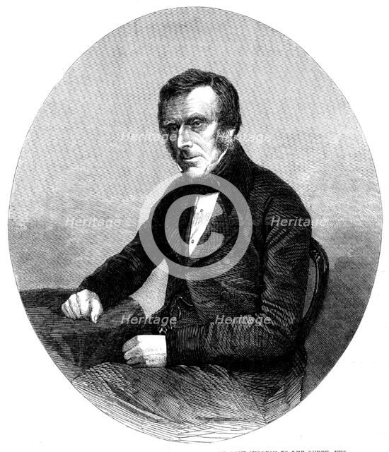 The late Sir Benjamin Collins Brodie, Bart., Serjeant-Surgeon to the Queen, etc., 1862. Creator: Unknown.