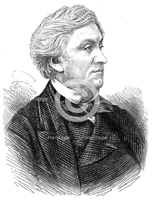 The late Sir Charles Fox, C.E., 1874. Creator: Unknown.