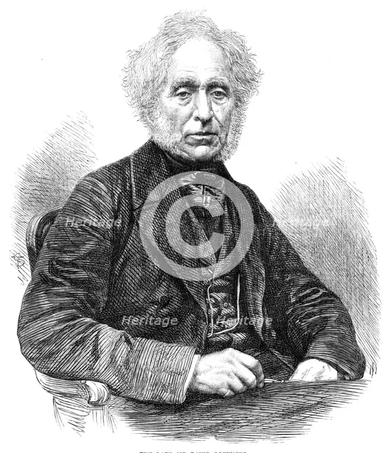 The late Sir David Brewster, 1868. Creator: Unknown.