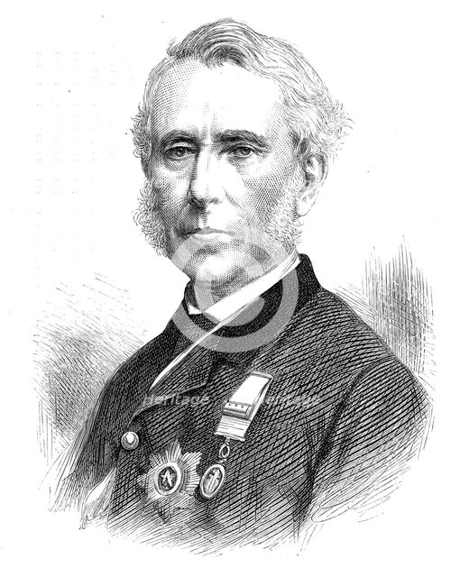 The late Sir Donald M'Leod, 1872. Creator: Unknown.