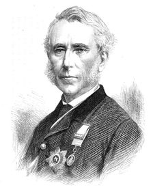 The late Sir Donald M'Leod, 1872. Creator: Unknown