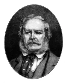 The late Sir Edwin Landseer, R.A., 1873. Creator: William Biscombe Gardner