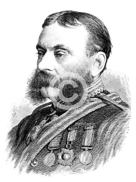 The late Sir Henry Maxse, Governor of Newfoundland, 1883. Creator: Unknown.