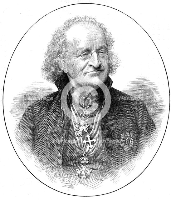 The late Sir John Bowring, 1872. Creator: Unknown.