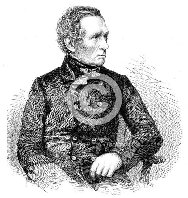 The late Sir John Watson Gordon, President of the Royal Scottish Academy of Arts, 1864. Creator: Unknown.