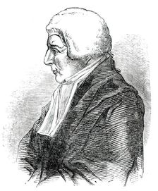 The late Sir Lancelot Shadwell, Vice-Chancellor of England, 1850. Creator: Unknown