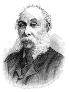 The late Sir Samuel Marling, Bart., 1883. Creator: Unknown