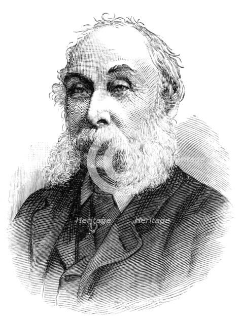 The late Sir Samuel Marling, Bart., 1883. Creator: Unknown.