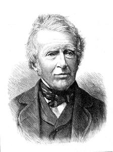 The late Sir W. Erle, 1880. Creator: Unknown