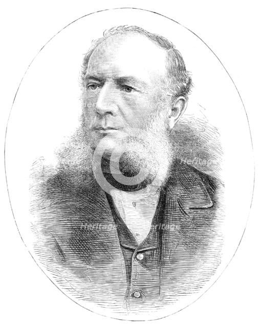 The late Sir William Siemens, F.R.S., 1883. Creator: Unknown.