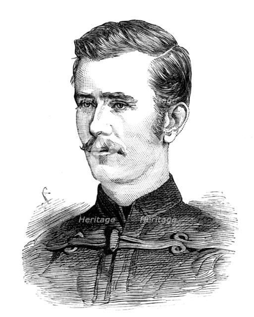 The late Surgeon Landon, killed at Majuba Hill, 1881. Creator: Unknown.