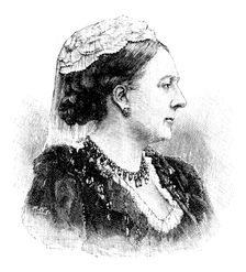 The late Susanna, Dowager Duchess of Roxburghe, 1895. Creator: P Naumann