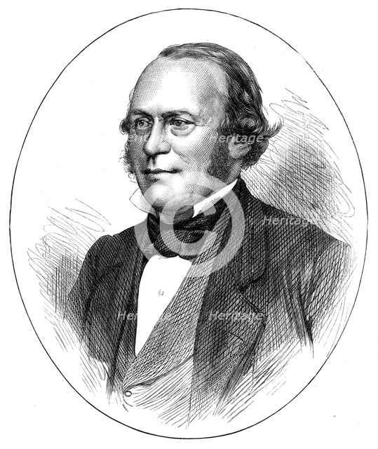 The late Professor Agassiz, 1874. Creator: Unknown.
