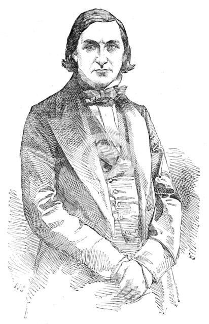 The late Professor Edward Forbes, from a daguerreotype by Claudet, 1854. Creator: Unknown.