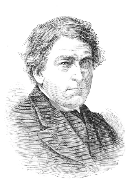The late Professor Rolleston, of Oxford, 1881. Creator: Unknown.