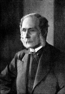 The late Roundell Palmer, First Earl of Selborne, P. C., 1895. Creator: Russell & Sons