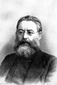 The late Robert William Dale, D.D., of Birmingham, 1895. Creator: Henry Joseph Whitlock